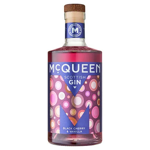 McQueen Black Cherry & Vanilla Gin 70cl