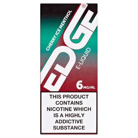 Edge Cherry Ice Menthol E-Liquid 6mg/ml 1 x 10ml