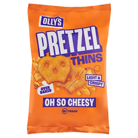 Olly's Pretzel Thins Oh So Cheesy 140g