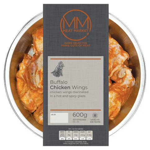 Meat Market Buffalo Chicken Wings 600g