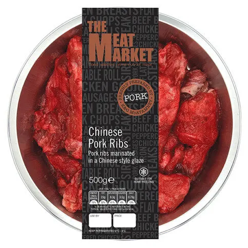 The Meat Market Chinese Pork Ribs 500g