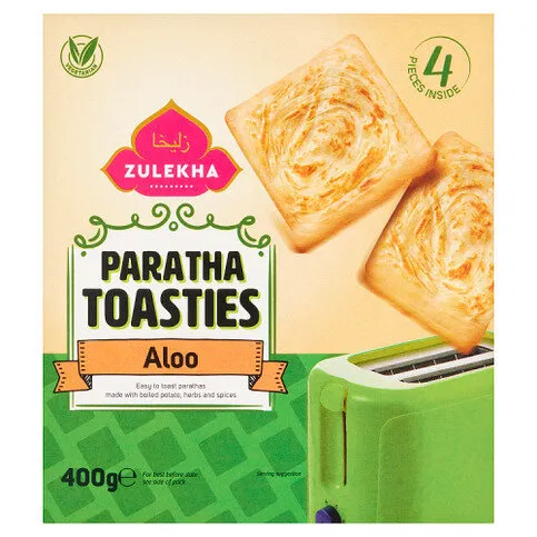 Zulekha Aloo Paratha Toasties 400g