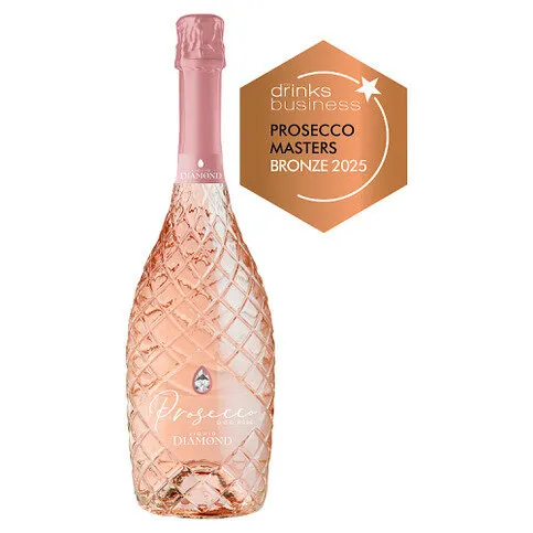 Liquid Diamond Prosecco D.O.C. Rose 75cl