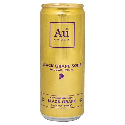 Au Vodka Black Grape 330ml