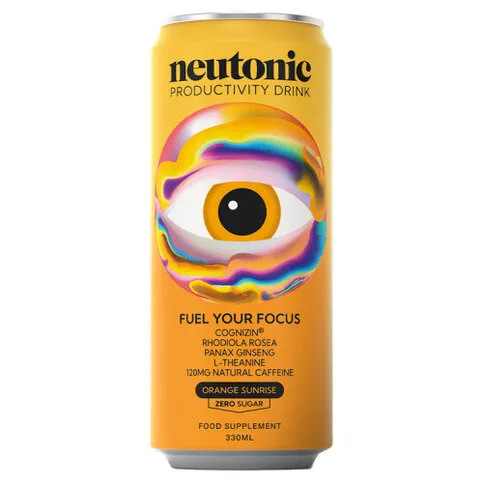 Neutonic Productivity Drink Orange Sunrise Food Supplement 330ml