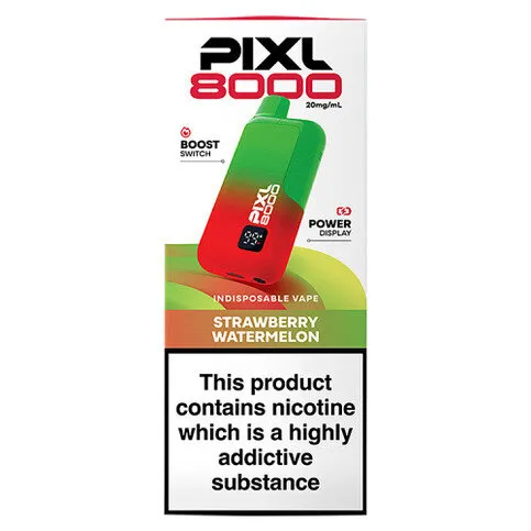 Pixl 8000 Prefilled Pod Kit Strawberry Watermelon 20mg