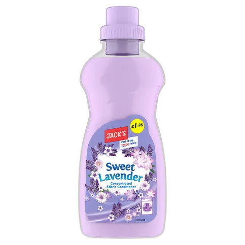 Jack's Sweet Lavender Concentrated Fabric Conditioner 750ml