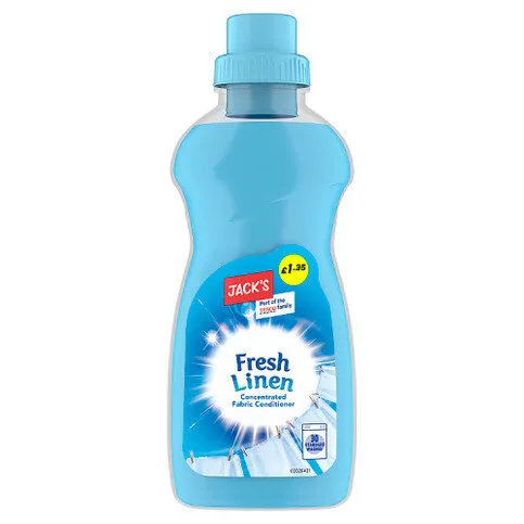 Jack's Fresh Linen Concentrated Fabric Conditioner 750ml