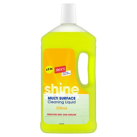 Jack's Multi Surface Cleaning Liquid Citrus 1 Litre