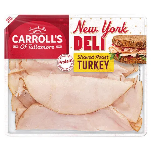 Carroll's of Tullamore New York Deli Shaved Roast Turkey 90g