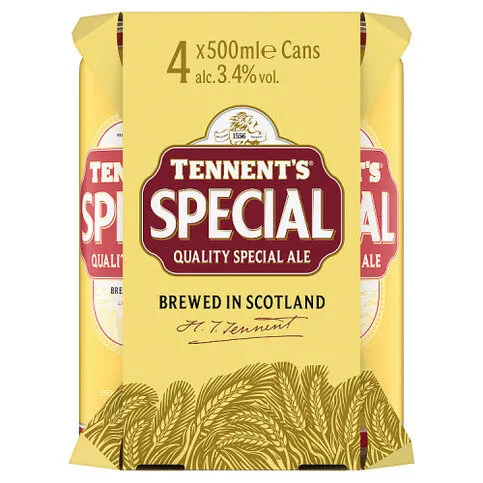 Tennent's Special Quality Special Ale 4 x 500ml