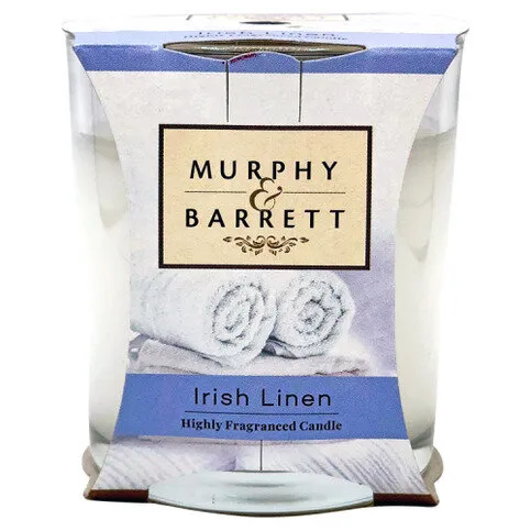 Murphy & Barrett 5oz Irish Linen Highly Fragranced Candle