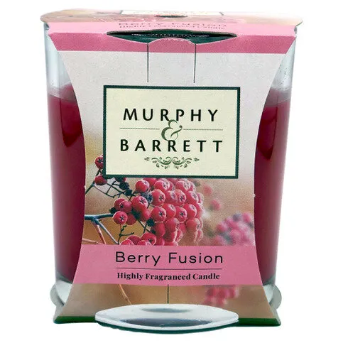 Murphy & Barrett 5oz Berry Fusion Highly Fragranced Candle