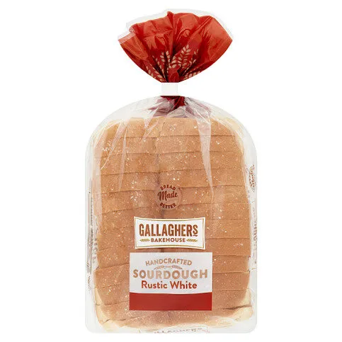 Gallaghers Bakehouse Sourdough Rustic White 400g