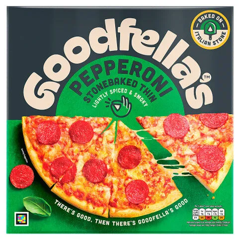 Goodfella's Pepperoni Stonebaked Thin 332g - Frozen Food