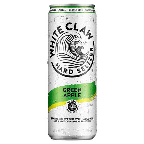 White Claw Green Apple Hard Seltzer 330ml