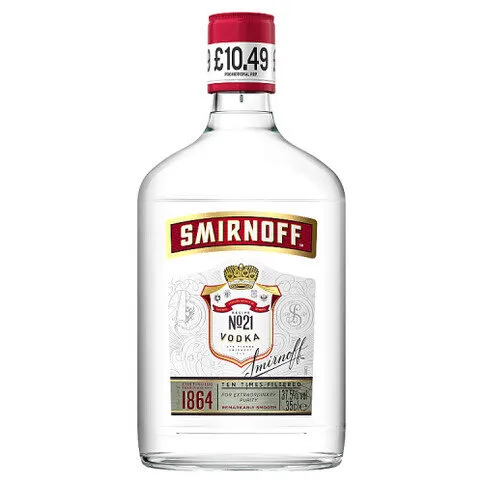 Smirnoff No.21 Vodka 37.5% vol 35cl Bottle