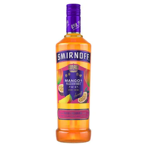 Smirnoff Mango & Passionfruit Twist Vodka Based Flavoured Spirit Drink 35% 70cl PMP £18.39