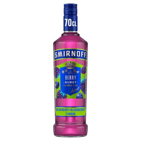 Smirnoff Berry Burst Flavoured Vodka 37.5% vol 70cl