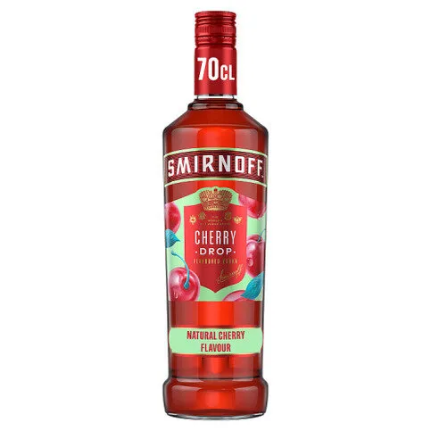 Smirnoff Cherry Drop Flavoured Spirit Drink 37.5% vol 70cl