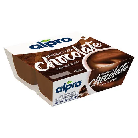 Alpro Dark Chocolate Dessert 4x125g