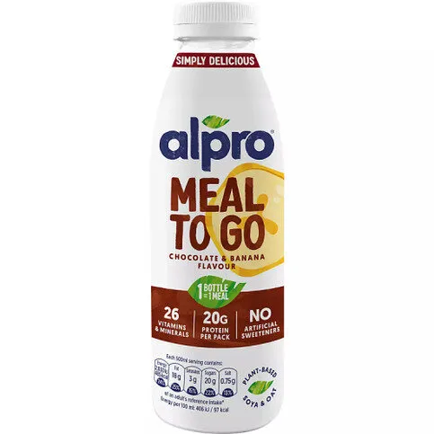 Alpro Meal to Go Drink Chocolate Banana 500ml