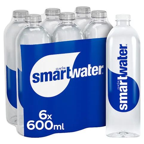 Glacéau Smartwater Still 6 x 600ml