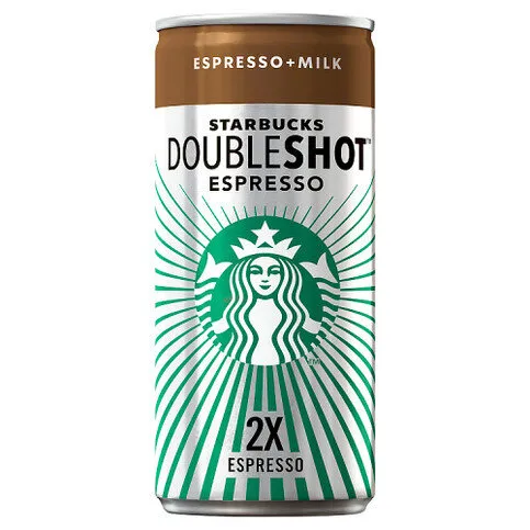 Starbucks 2 Doubleshot Espresso 200ml