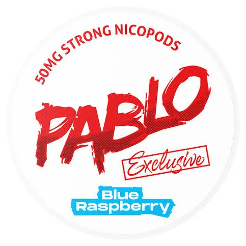 Pablo Blue Raspberry Strong Nicpods 50mg