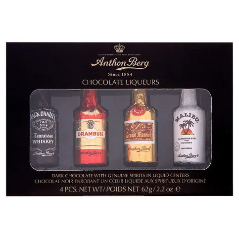 Anthon Berg 4 Chocolate Liqueurs 62g