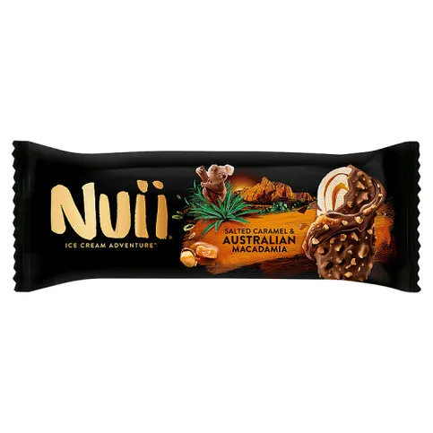 Nuii Ice Cream Adventure Salted Caramel & Australian Macadamia 90ml