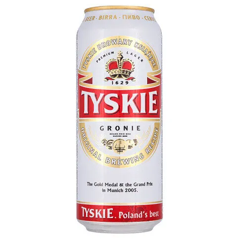 Tyskie Premium Lager 500ml
