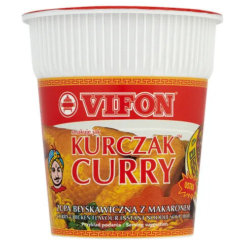 Vifon Curry Chicken Flavour Instant Noodle Soup 60g