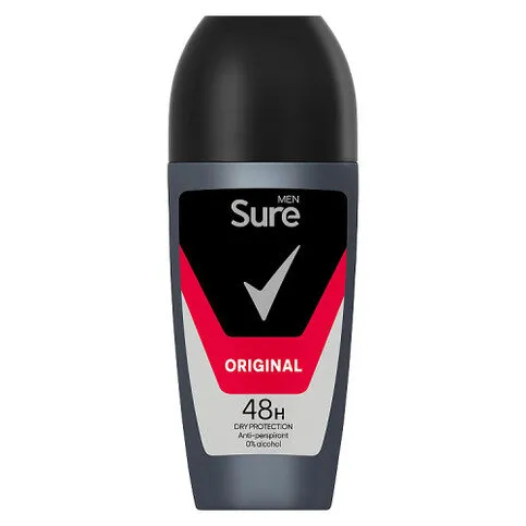 Sure Men Anti-Perspirant Roll On Original 50 ml