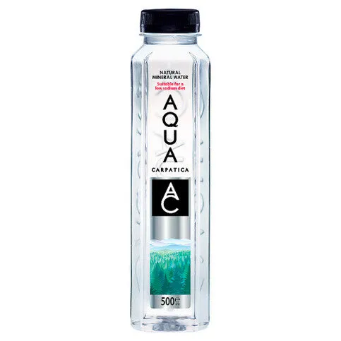 AQUA Carpatica Natural Still Mineral Water 500ml