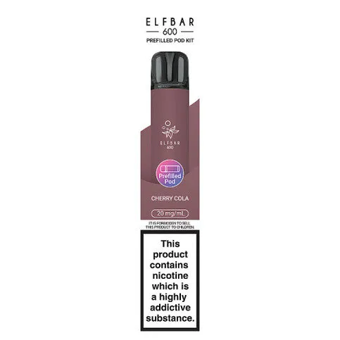 Elfbar 600 Cherry Cola Prefilled Pod Kit 20mg/ml