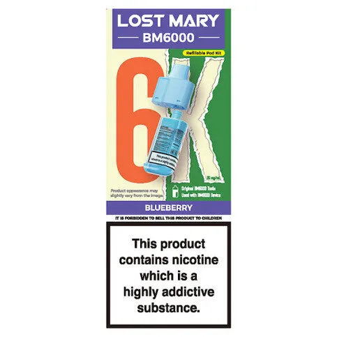 Lost Mary BM6000 Blueberry Pod