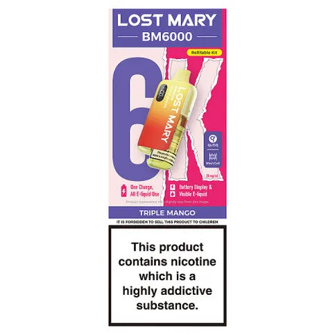 Lost Mary BM6000 Prefilled Pod Kit Triple Mango