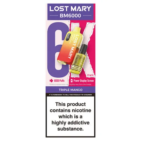 Lost Mary BM6000 Triple Mango