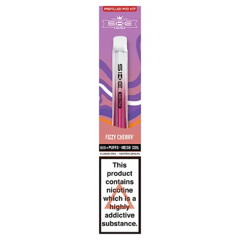 SKE 600 Pro Fizzy Cherry Prefilled Pod Kit