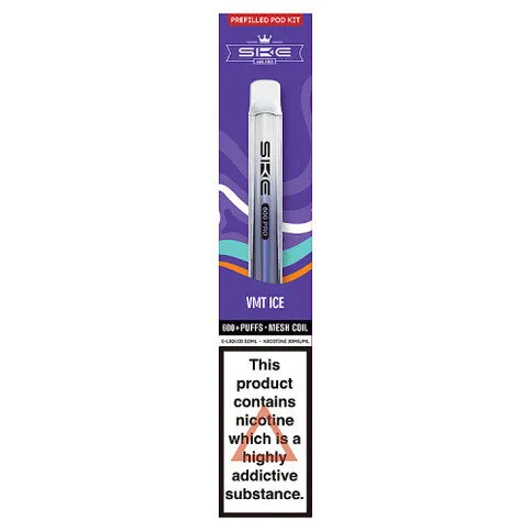 SKE Crystal Pro 600 Prefilled Pod Kit - VMT Ice 20mg