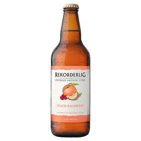 Rekorderlig Peach-Raspberry Premium Swedish Cider 500ml