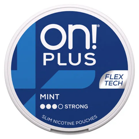 On! Plus Mint Slim Nicotine Pouches 14.3g