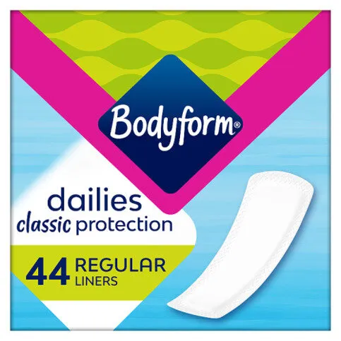 Bodyform Dailies Classic Panty Liners 44 pack