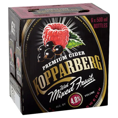 Kopparberg Premium Cider with Mixed Fruit 500ml