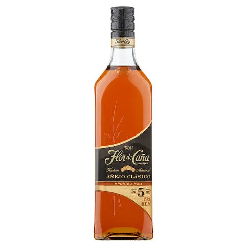 Flor de Caña 5 Year Añejo Clasico Rum 700ml