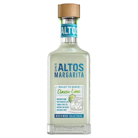 Altos Margarita Classic Lime 750ml