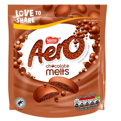 Aero Chocolate Melts 92g