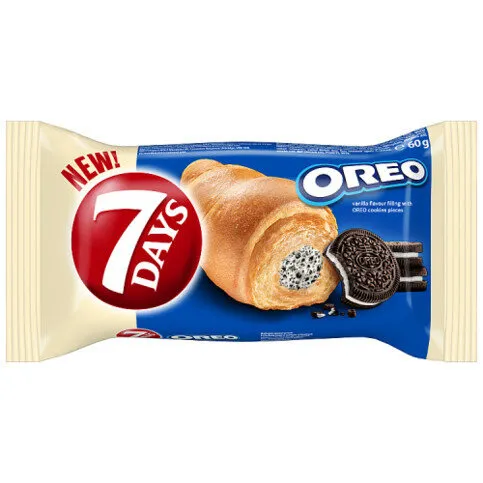 7days Vanilla Cream & Cookies Croissant 60g
