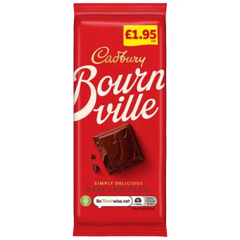 Cadbury Bournville Classic Dark Chocolate 100g